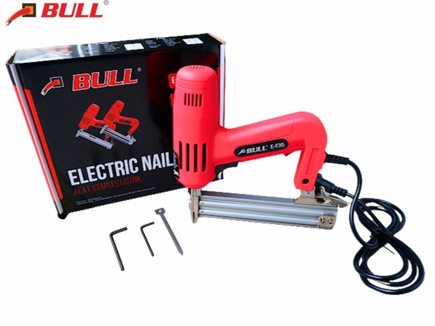 Alat paku tembak listrik / Air nailer BULL E-F30