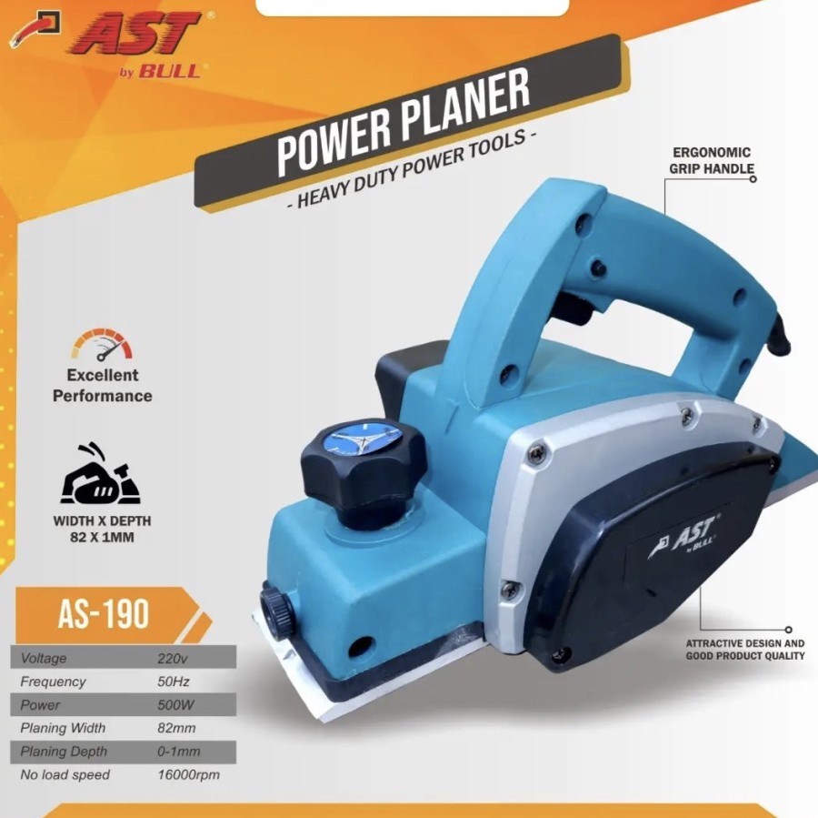 AST Mesin planer / mesin pasah AST / mesin serut AS-190 AST - Biru Muda